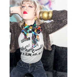 Abstract Brushstroke Scarf